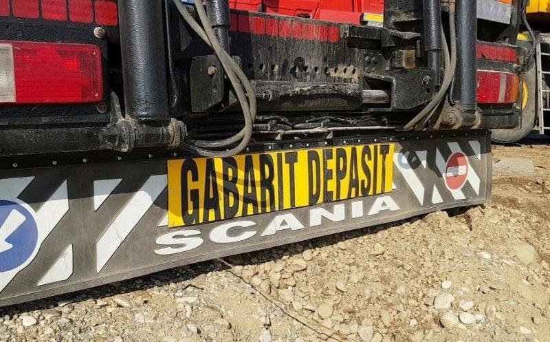 Atenție șoferi! Un transport agabaritic va trece prin județul Cluj