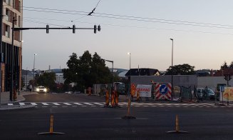 Primele marcaje de pe  Calea Moților - Calea Mănăștur