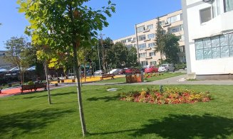 Ultimele finisaje la cel mai nou loc de joacă din Mănăştur