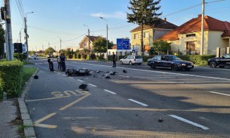 Accident fatal. Un motociclist și-a pierdut viața. În rucsacul lui au fost găsite 450 de grame de droguri