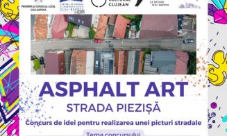 Asphalt Art, concurs de idei pentru realizarea unei picturi pe strada Piezișă