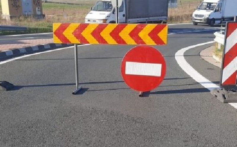 Atenție, șoferi! Un tronson de autostradă va fi închis parțial timp de patru nopți. Rutele ocolitoare