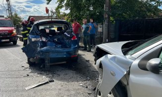 ACCIDENT pe o stradă din Cluj-Napoca! CINCI mașini avariate / Trei persoane, la spital
