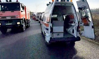 PLANUL ROŞU de intervenție, activat. Accident grav cu 2 autocare şi un TIR