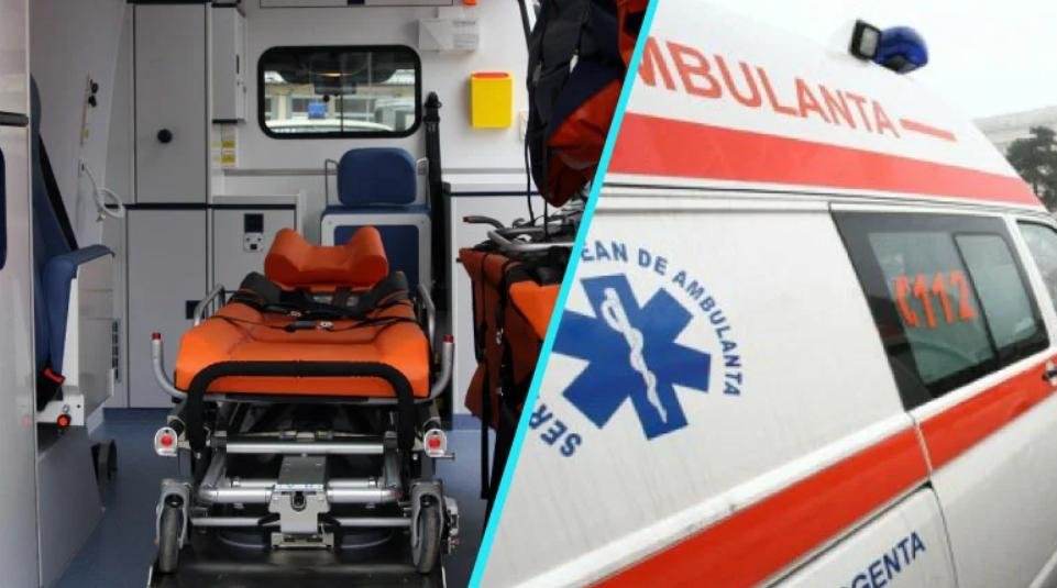 Accident în Cluj. Tamponare între două mașini / O femeie a fost transportată la spital