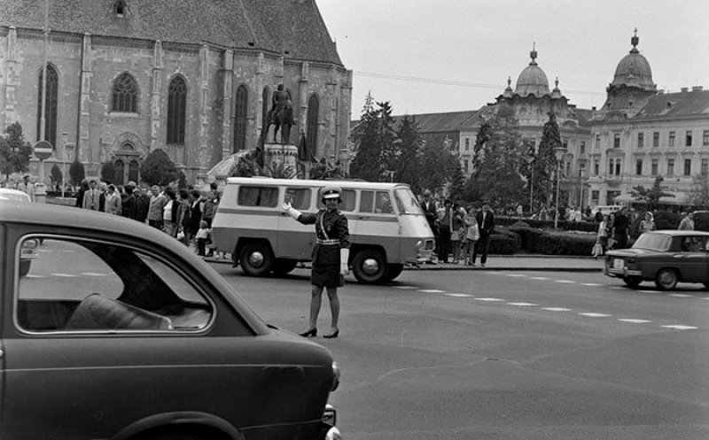 Controlul circulației mai deosebit, anii 70 în Cluj