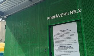 "Parking" de biciclete cu panouri fotovoltaice, pe Primăverii 2, în Mănăştur. Bugetarea participativă dă roade