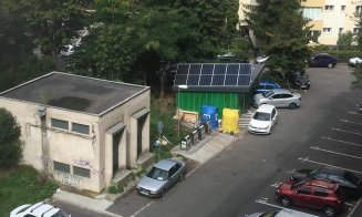 "Parking" de biciclete cu panouri fotovoltaice, pe Primăverii 2, în Mănăştur. Bugetarea participativă dă roade