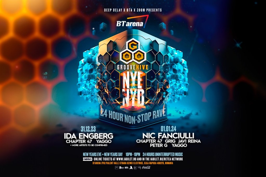 Party de 24 de ore, la BT Arena, de Revelion