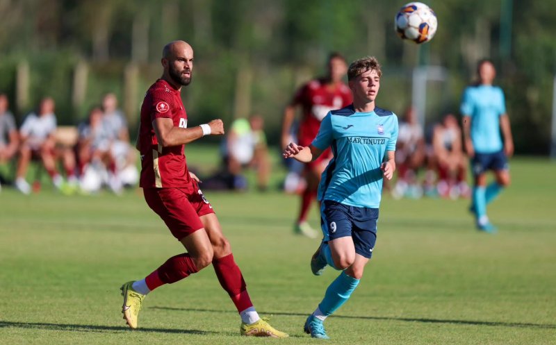 Juricic, ghinionistul de serviciu la CFR Cluj. Ce crede Mandorlini despre noul atacant "feroviar"
