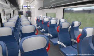 Cum arată trenul electric care va circula cu 160 km/h și la Cluj