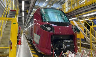Cum arată trenul electrica care va circula cu 160 km/h și la Cluj