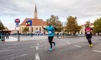 Boc: ''Îmbinăm sportul, educația și cultura în cadrul „Cluj Semimaraton - Fuga la Cultură” desfășurat astăzi în zona centrală a orașului''