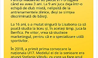 ”Regina” din Cluj, de la Naționala de Fotbal feminin a României