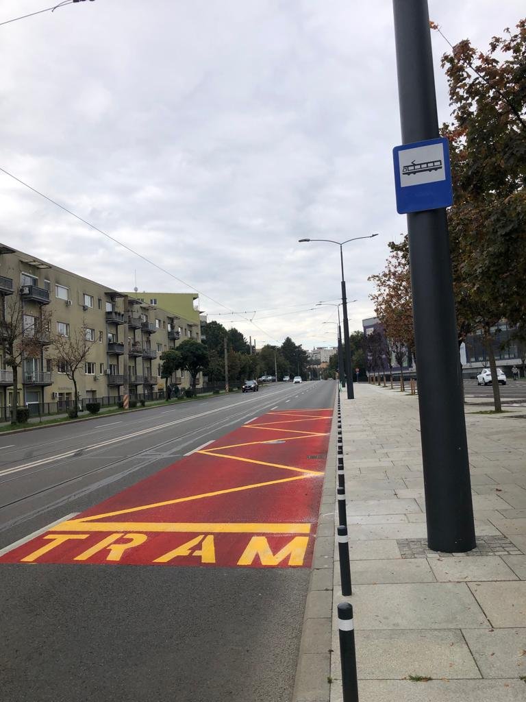 Stația de tramvai Sala Sporturilor a fost mutată spre cartierul Plopilor
