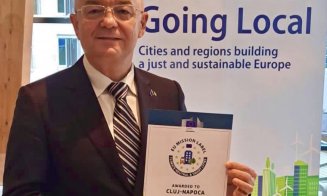Emil Boc: „Clujul, in rândul primelor 10 orașe din Uniunea Europeană” / Ce premiu a primit