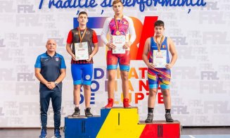 3 medalii de aur câştigate de luptătorii clujeni la Campionatele Naționale