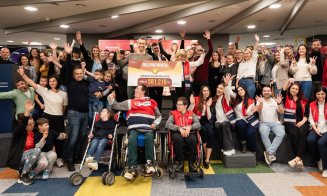 Peste jumătate de milion de lei, la Walking Month, pentru construcția primului loc de joacă adaptat pentru copiii cu dizabilități