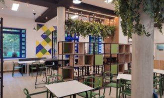 Restaurantul studențesc Juventus a UBB Cluj a fost modernizat. David: "Am încercat să le oferim studenților condiții demne de universitatea și or