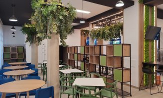 Restaurantul studențesc Juventus a UBB Cluj a fost modernizat. David: "Am încercat să le oferim studenților condiții demne de universitatea și or