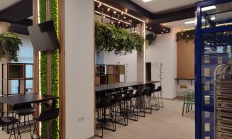 Restaurantul studențesc Juventus al UBB Cluj a fost modernizat. David: "Am încercat să le oferim studenților condiții demne de universitatea și orașul în care studiază"