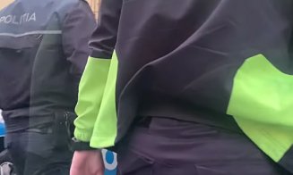 BMW distrus cu... trotineta. În parcare, pe Calea Mănăștur din Cluj-Napoca / "Inclusiv la benzinărie dădea cu benzină pe jos"