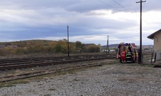 ACCIDENT FEROVIAR: Bărbat lovit de tren în judeţul Cluj