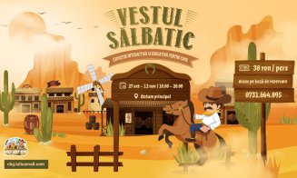Expoziție interactivă dedicată copiilor, la Iulius Mall Cluj – „Vestul Sălbatic” îi provoacă să se transforme în cowboy și să descopere secretele lumi