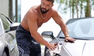 Dorian Popa, prins conducând drogat. Era în Lamborghini, îmbrăcat doar în chiloți