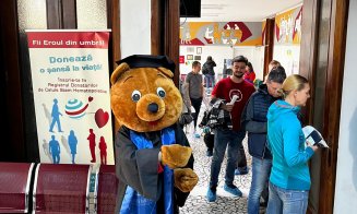 Aproape 140 de donatori în prima zi a campaniei inițiate de UBB Cluj