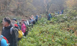 Noul traseu turistic al Clujului din Munții Apuseni, inaugurat de peste 100 de oameni