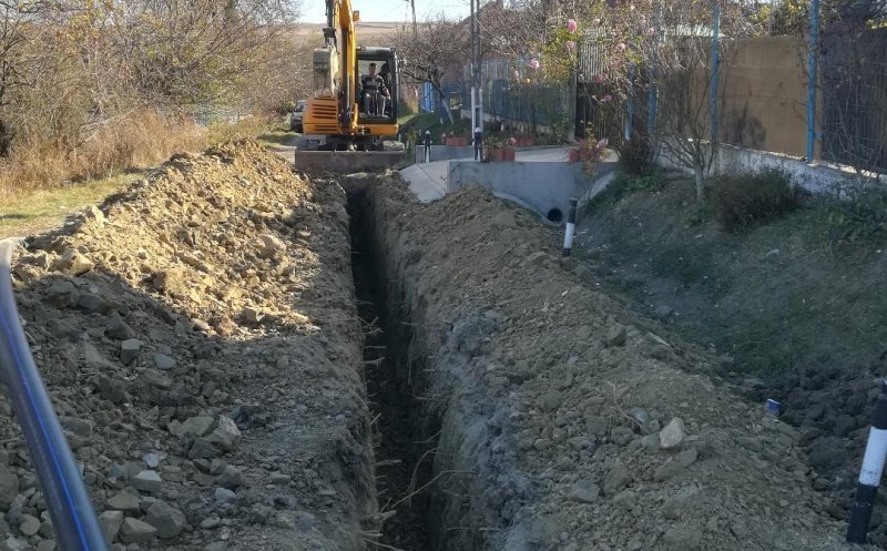 Zeci de noi gospodării din Cluj vor avea canalizare! Lucrările sunt aproape GATA