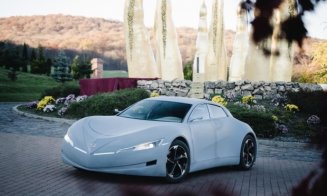 Tesla de Cluj - autonomie de 300 de km şi  viteză de 120 km/h. Intră în teste pe străzile orașului