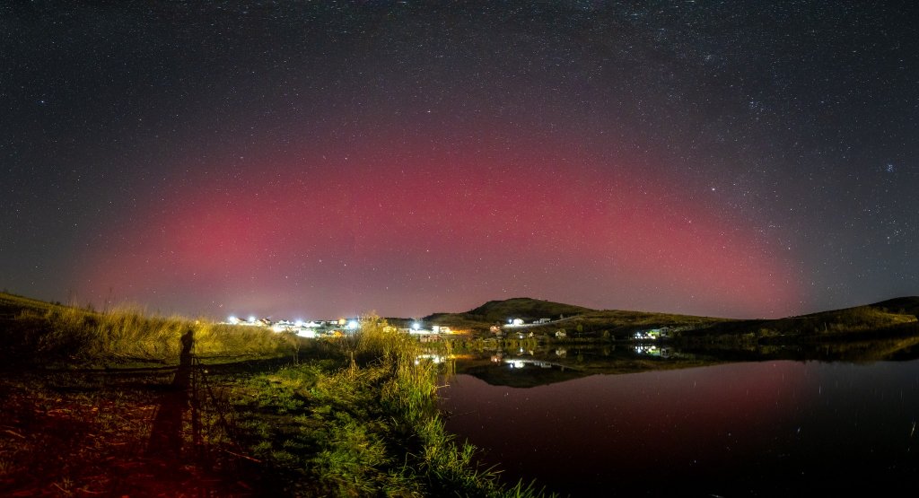 AURORA BOREALĂ a fost văzută și de la Cluj