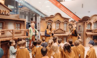 Cei mici pot explora încă o săptămână expoziția interactivă „Vestul Sălbatic” din Iulius Mall Cluj!