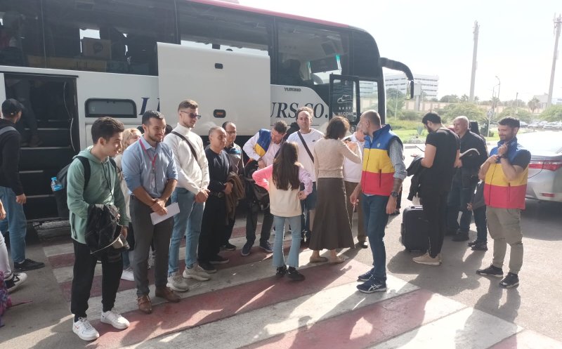 Aproape 50 de cetățeni români evacuați din Fâșia Gaza vor reveni în țară