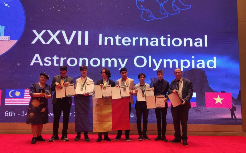 Un elev din Cluj a obținut medalie la olimpiada internațională de astronomie