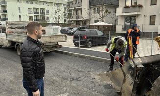 Primarul Pivariu a luat la verificat șantierele din Florești! Sunt 22 de proiecte în lucru