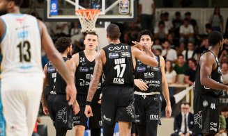 U-BT Cluj-Napoca se deplasează în Italia pentru meciul cu Dolomiti Energia Trento