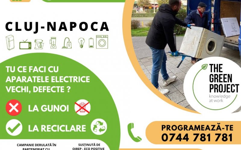 Campanie de colectare a aparatelor electrice