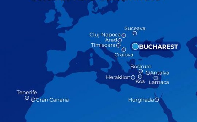 O nouă companie vine cu zboruri charter pe aeroportul din Cluj, din 2024