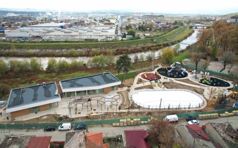 Centrul Multifuncțional din Turda e aproape GATA! Va avea și patinoar