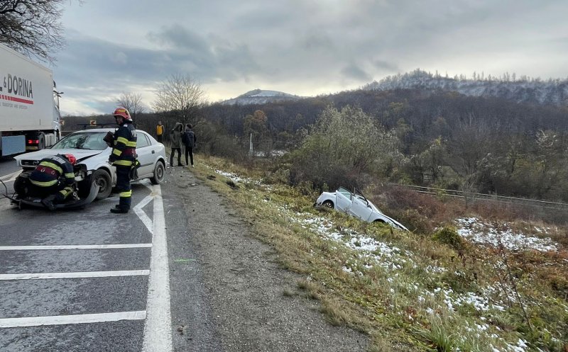 Accident grav pe DN1 Cluj-Oradea! Au intervenit pompierii și descarcerarea