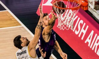 Campioana EuroCup, prea puternică pentru cea a României. U-BT a pierdut meciul cu Gran Canaria