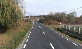 Noi marcaje rutiere pe 25 de drumuri județene din Cluj! S-au trasat aproape 340 de km
