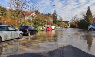 Primăria Cluj anunță ÎNCHIDEREA circulației pe Eremia Grigorescu până la remedierea AVARIEI la conducta de apă