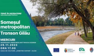 Dezbatere CIIC la Gilău pe tema „Someșul metropolitan - Tronson Gilău”