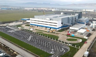 Noua fabrică de medicamente din județul Cluj, construită de la zero, este aproape gata la un an de la debutul lucrărilor