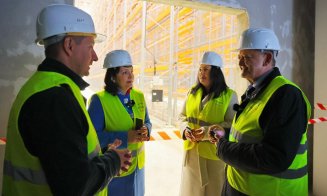 Noua fabrică de medicamente din județul Cluj, construită de la zero, este aproape gata la un an de la debutul lucrărilor