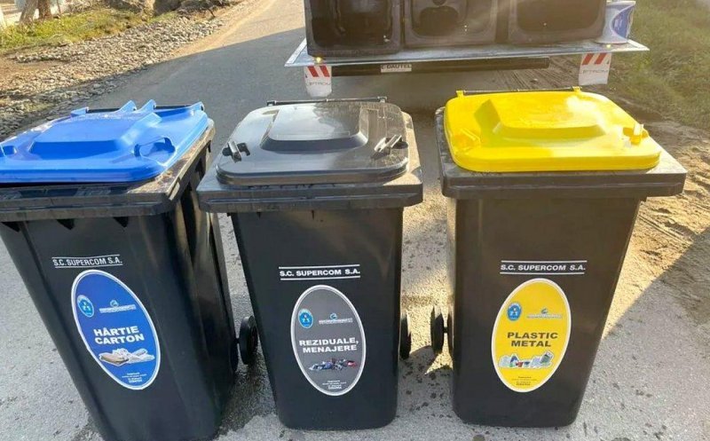 Supercom continuă distribuirea gratuită a pubelelor. Ce străzi sunt vizate în acest weekend